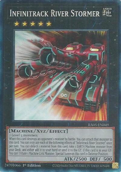 Infinitrack River Stormer (Collector's Rare) (RA05-EN049) [Rarity Collection 5]