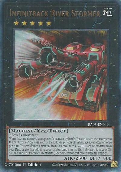 Infinitrack River Stormer (Ultimate Rare) (RA05-EN049) [Rarity Collection 5]