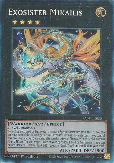 Exosister Mikailis (Collector's Rare) (RA05-EN050) [Rarity Collection 5]