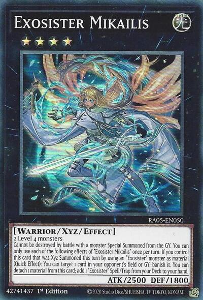 Exosister Mikailis (RA05-EN050) [Rarity Collection 5]