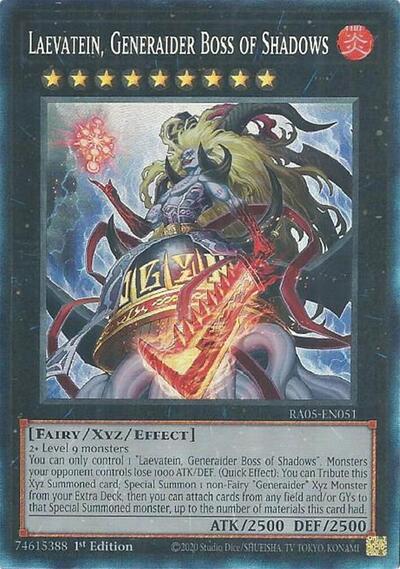 Laevatein, Generaider Boss of Shadows (Collector's Rare) (RA05-EN051) [Rarity Collection 5]