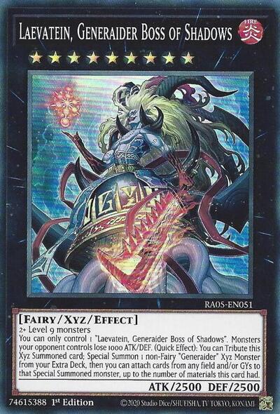 Laevatein, Generaider Boss of Shadows (RA05-EN051) [Rarity Collection 5]