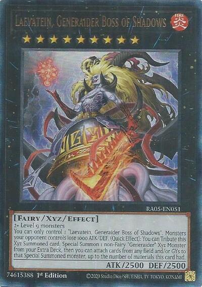 Laevatein, Generaider Boss of Shadows (Ultimate Rare) (RA05-EN051) [Rarity Collection 5]