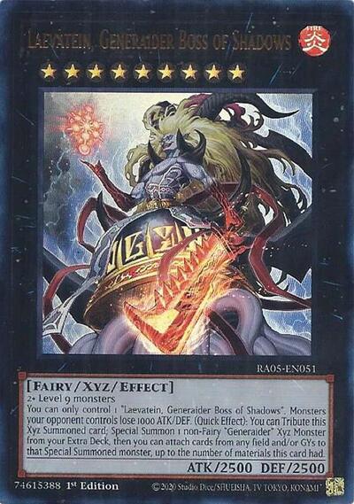 Laevatein, Generaider Boss of Shadows (Ultra Rare) (RA05-EN051) [Rarity Collection 5]