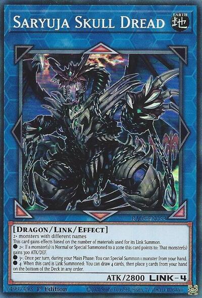 Saryuja Skull Dread (RA05-EN053) [Rarity Collection 5]