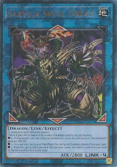 Saryuja Skull Dread (Ultimate Rare) (RA05-EN053) [Rarity Collection 5]