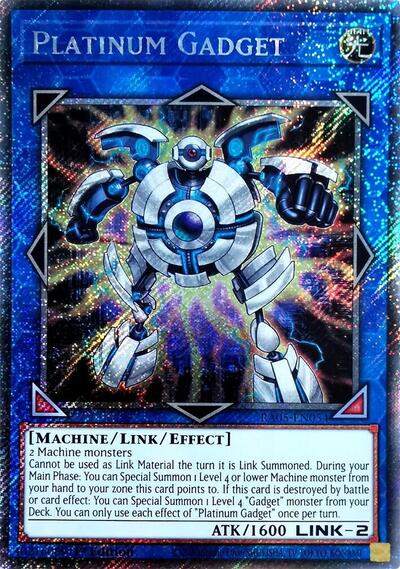 Platinum Gadget (Platinum Secret Rare) (RA05-EN054) [Rarity Collection 5]