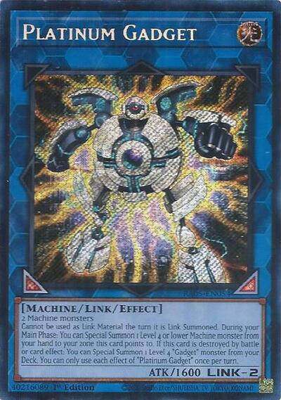 Platinum Gadget (Secret Rare) (RA05-EN054) [Rarity Collection 5]