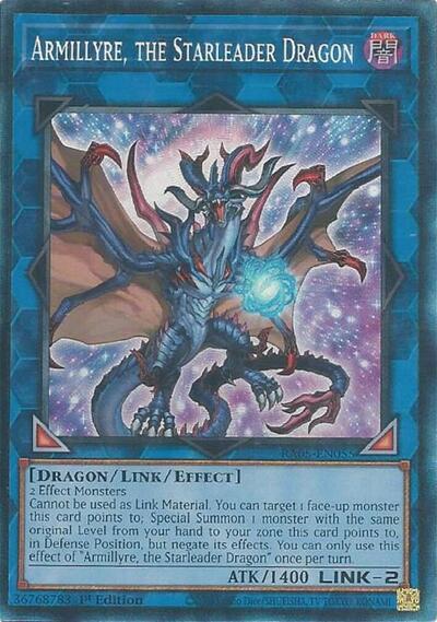 Armillyre, the Starleader Dragon (Collector's Rare) (RA05-EN055) [Rarity Collection 5]