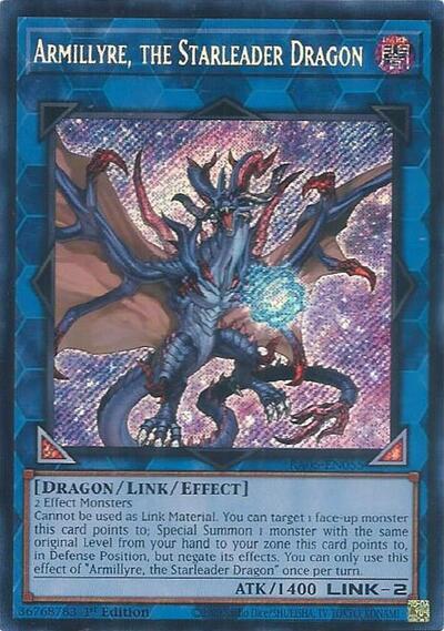 Armillyre, the Starleader Dragon (Secret Rare) (RA05-EN055) [Rarity Collection 5]
