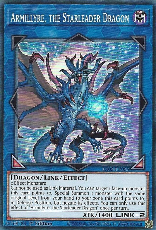 Armillyre, the Starleader Dragon (RA05-EN055) [Rarity Collection 5]