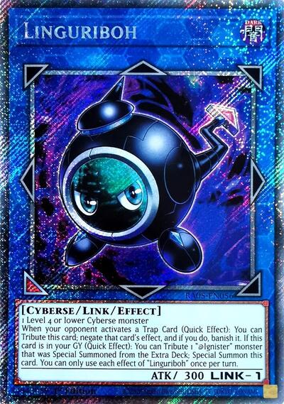 Linguriboh (Platinum Secret Rare) (RA05-EN056) [Rarity Collection 5]