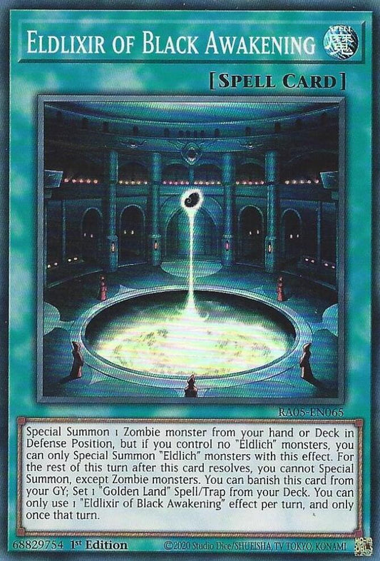 Eldlixir of Black Awakening (RA05-EN065) [Rarity Collection 5]