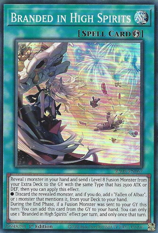 Branded in High Spirits (RA05-EN067) [Rarity Collection 5]