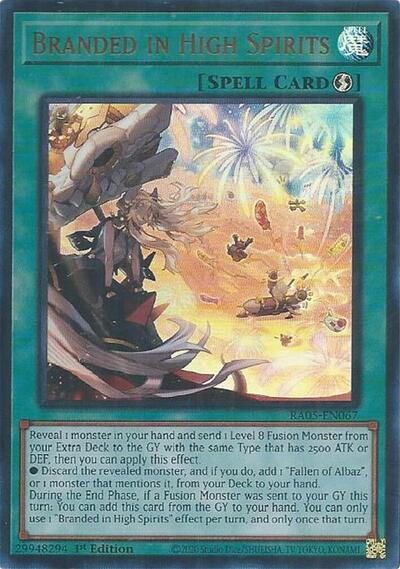Branded in High Spirits (Ultra Rare) (RA05-EN067) [Rarity Collection 5]