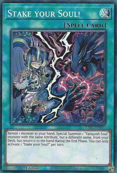 Stake your Soul! (RA05-EN069) [Rarity Collection 5]