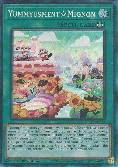YummyusmentMignon (Collector's Rare) (RA05-EN073) [Rarity Collection 5]