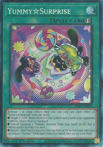 YummySurprise (Collector's Rare) (RA05-EN074) [Rarity Collection 5]