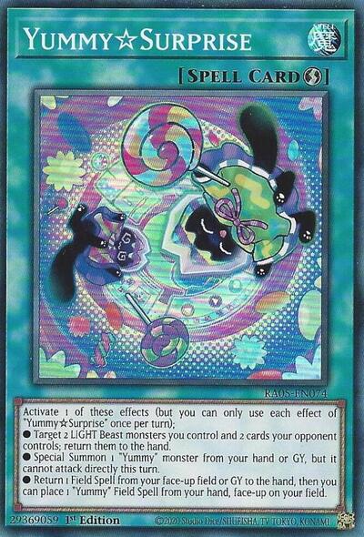 YummySurprise (RA05-EN074) [Rarity Collection 5]