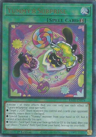 YummySurprise (Ultimate Rare) (RA05-EN074) [Rarity Collection 5]