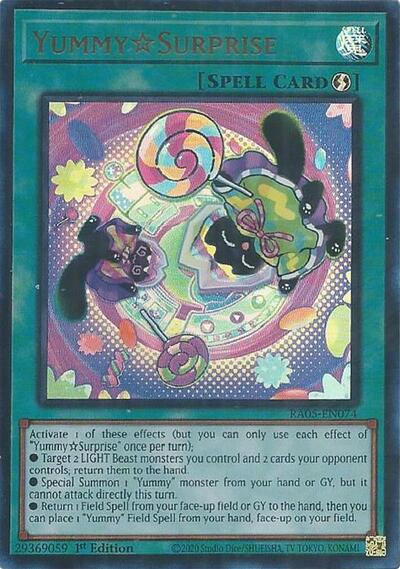 YummySurprise (Ultra Rare) (RA05-EN074) [Rarity Collection 5]