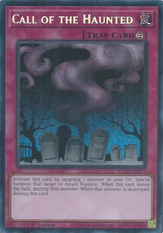 Call of the Haunted (Secret Rare) (RA05-EN076) [Rarity Collection 5]
