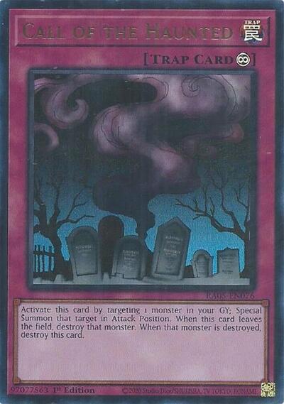 Call of the Haunted (Ultra Rare) (RA05-EN076) [Rarity Collection 5]