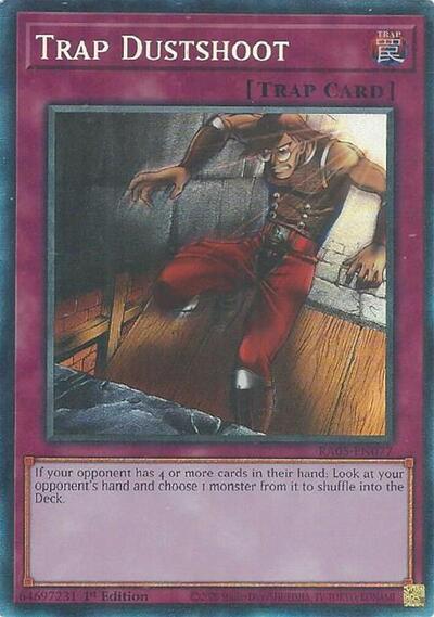 Trap Dustshoot (Collector's Rare) (RA05-EN077) [Rarity Collection 5]