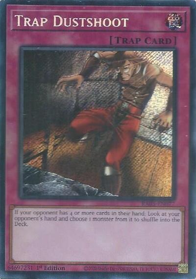 Trap Dustshoot (Secret Rare) (RA05-EN077) [Rarity Collection 5]