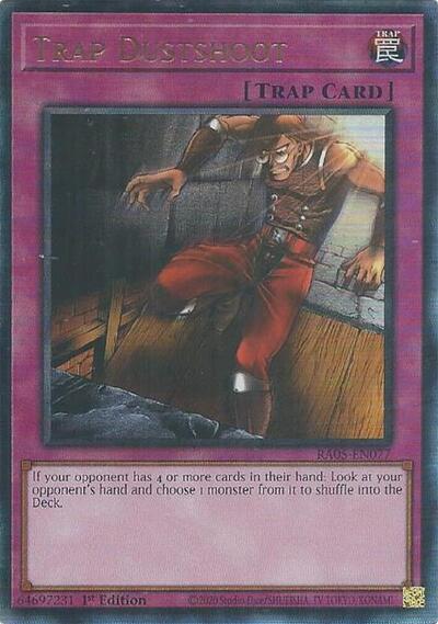 Trap Dustshoot (Ultimate Rare) (RA05-EN077) [Rarity Collection 5]