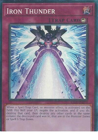 Iron Thunder (Collector's Rare) (RA05-EN079) [Rarity Collection 5]