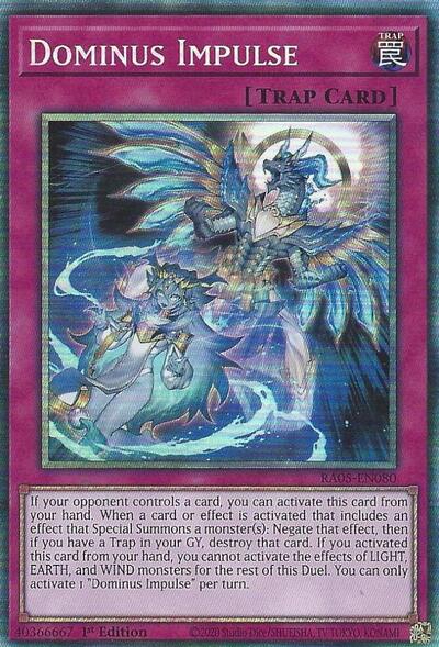 Dominus Impulse (Collector's Rare) (RA05-EN080) [Rarity Collection 5]