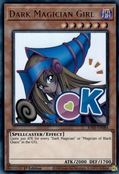 Dark Magician Girl (RA05-EN084) [Rarity Collection 5]