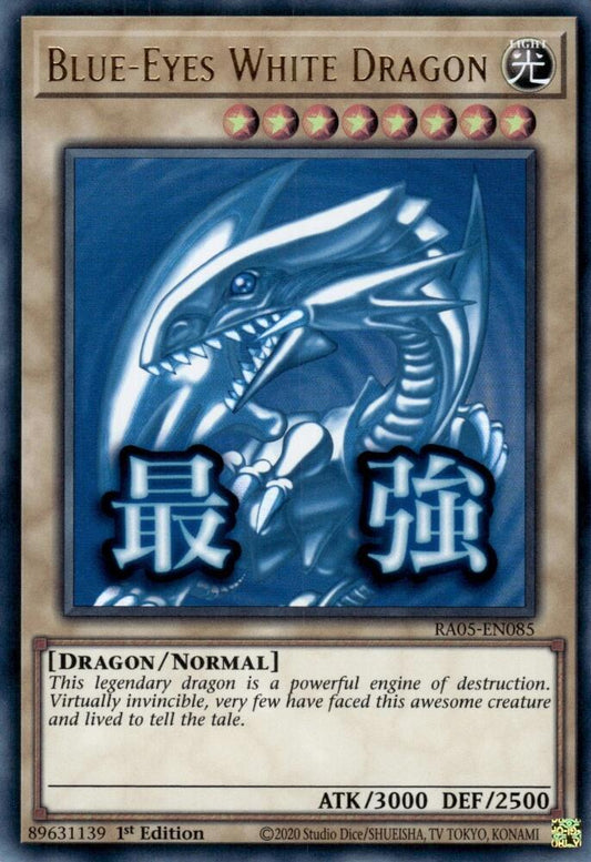 Blue-Eyes White Dragon (RA05-EN085) [Rarity Collection 5]