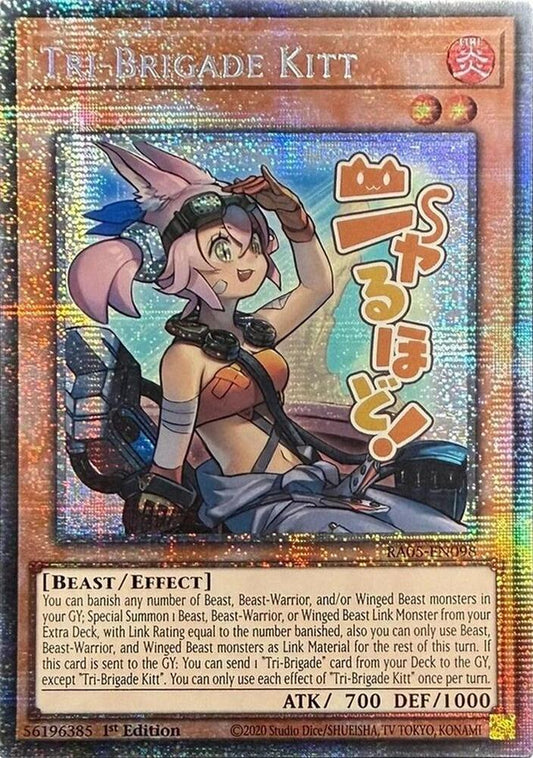 Tri-Brigade Kitt (Starlight Rare) (RA05-EN098) [Rarity Collection 5]