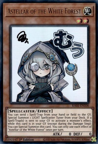 Astellar of the White Forest (RA05-EN100) [Rarity Collection 5]