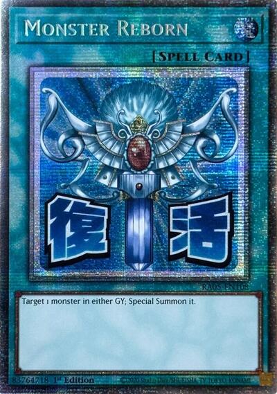 Monster Reborn (Starlight Rare) (RA05-EN108) [Rarity Collection 5]