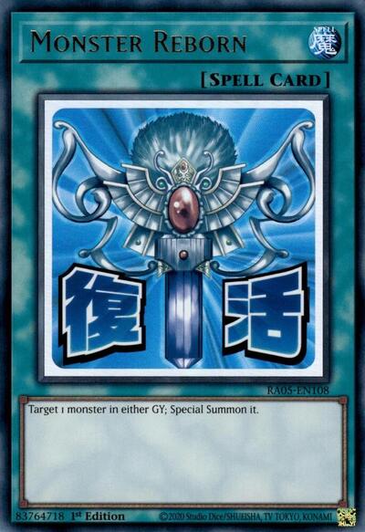 Monster Reborn (RA05-EN108) [Rarity Collection 5]