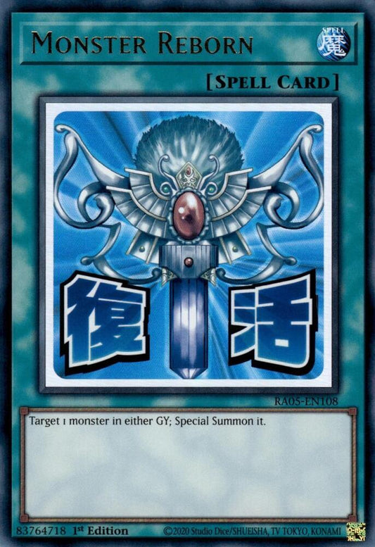 Monster Reborn (RA05-EN108) [Rarity Collection 5]