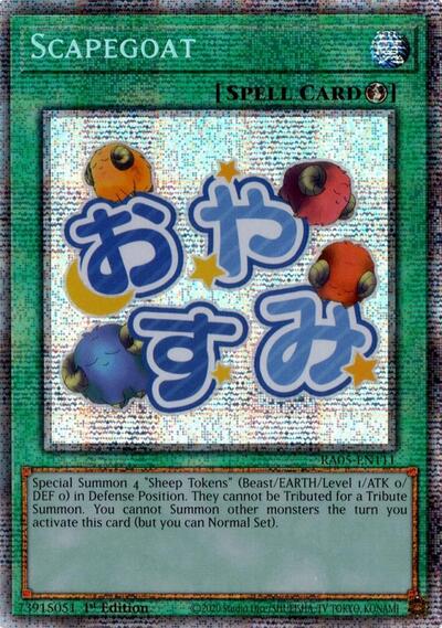 Scapegoat (Starlight Rare) (RA05-EN111) [Rarity Collection 5]