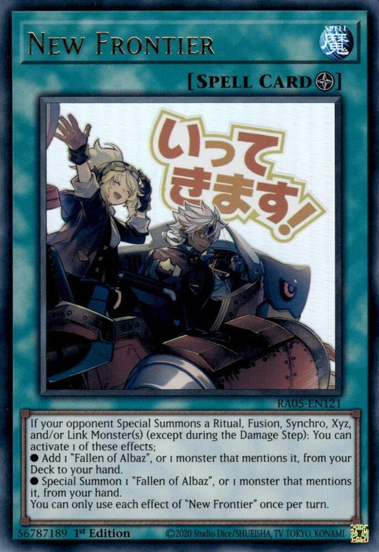 New Frontier (RA05-EN121) [Rarity Collection 5]