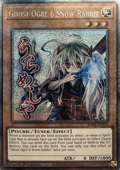 Ghost Ogre & Snow Rabbit (Starlight Rare) (RA05-EN131) [Rarity Collection 5]