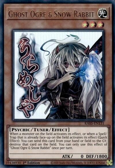 Ghost Ogre & Snow Rabbit (RA05-EN131) [Rarity Collection 5]