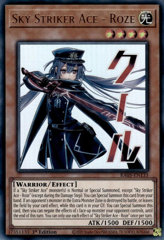 Sky Striker Ace - Roze (RA05-EN133) [Rarity Collection 5]