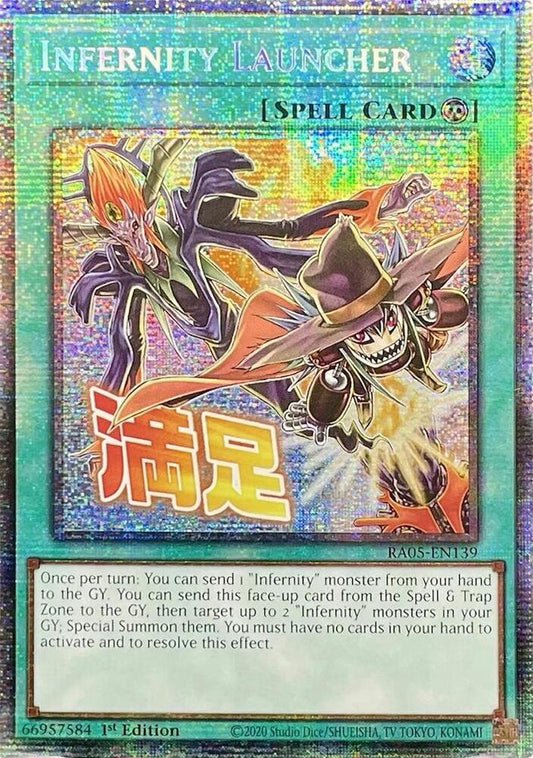 Infernity Launcher (Starlight Rare) (RA05-EN139) [Rarity Collection 5]