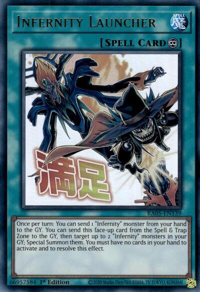 Infernity Launcher (RA05-EN139) [Rarity Collection 5]