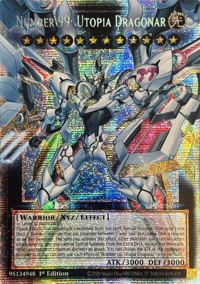 Number 99: Utopia Dragonar (Starlight Rare) (RA05-EN144) [Rarity Collection 5]