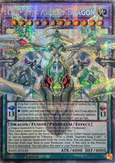 Odd-Eyes Arcray Dragon (Starlight Rare) (RA05-EN145) [Rarity Collection 5]