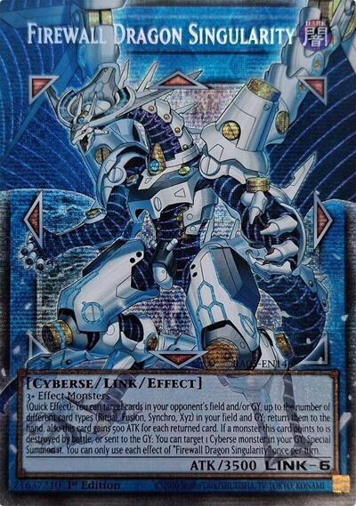 Firewall Dragon Singularity (Starlight Rare) (RA05-EN146) [Rarity Collection 5]