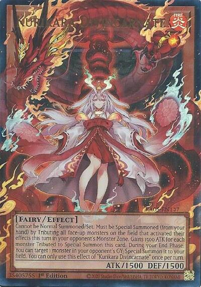 Kurikara Divincarnate (RA05-EN147) [Rarity Collection 5]
